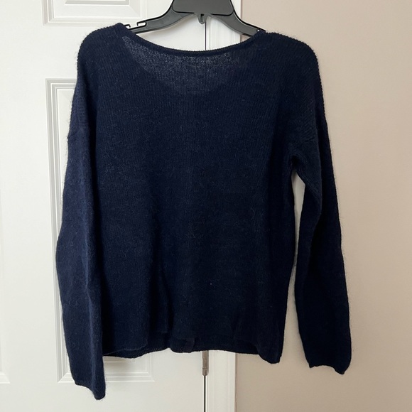 Sezane Gaspard Cardigan in navy size M - like new - Picture 3 of 3